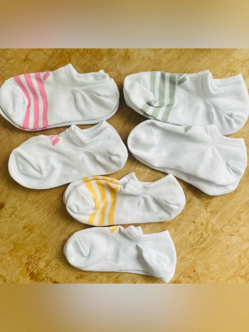 NWOT! Adidas Superlite 3.0 6-Pack No-Show Socks Size Medium (5-10)
